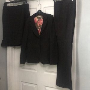 Nordstrom Classiques Entier brown 3piece suit